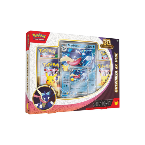 Pokemon: 30th Celebration Greninja ex Box