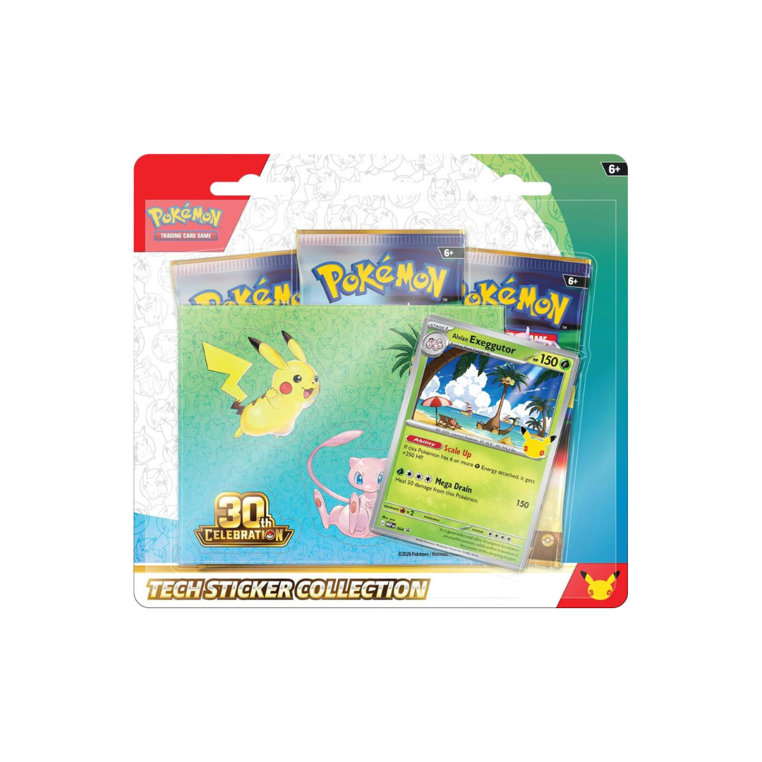 FOX -Pokemon: 30th Celebration Tech Sticker Collection [Alolan Exeggutor]