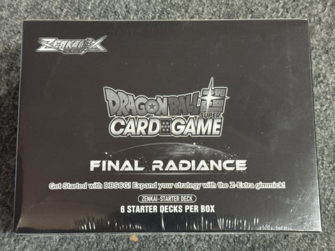 Dragon Ball Super: Final Radiance Starter Deck (Sealed Display, 6 Starter Decks)