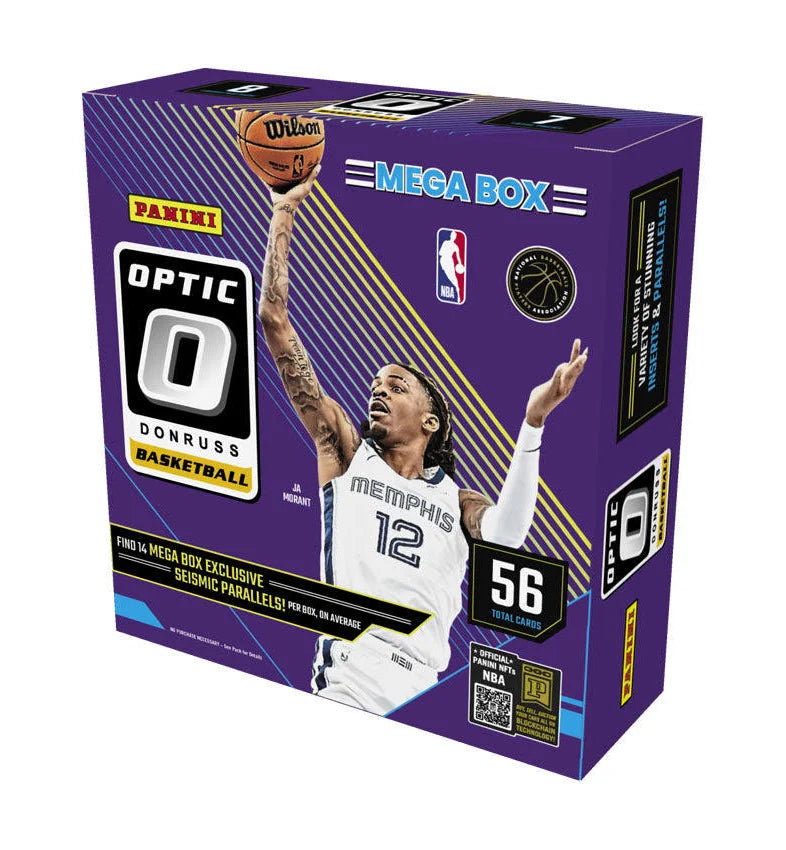 FOX -2024-25 Panini Donruss Optic Basketball Hobby Mega Box - Seismic Parallels