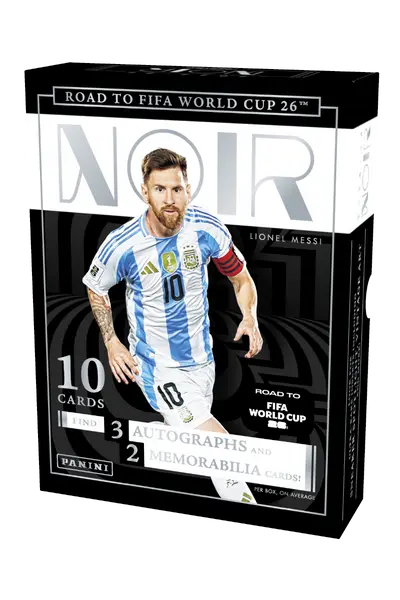 FOX -2025-26 Panini Noir Road to FIFA World Cup Soccer Hobby Box
