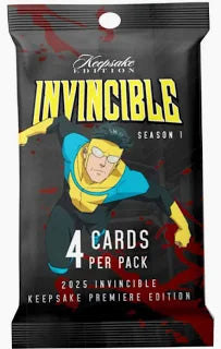 FOX -2025 Invincible Keepsake Season 1 Premiere Edition Hanger Pack [100 Packs]