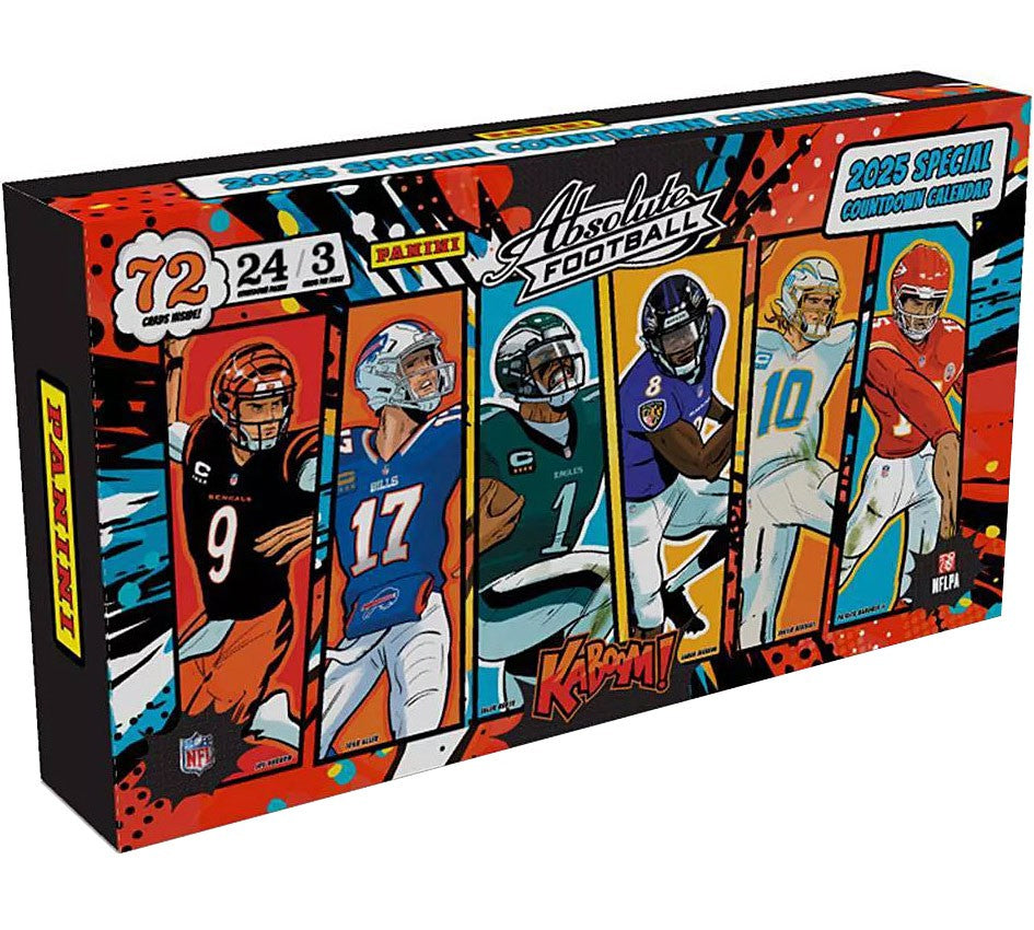 FOX -2025 Panini Absolute Football Countdown Calendar Box
