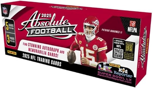 FOX -2025 Panini Absolute Football Hobby Box