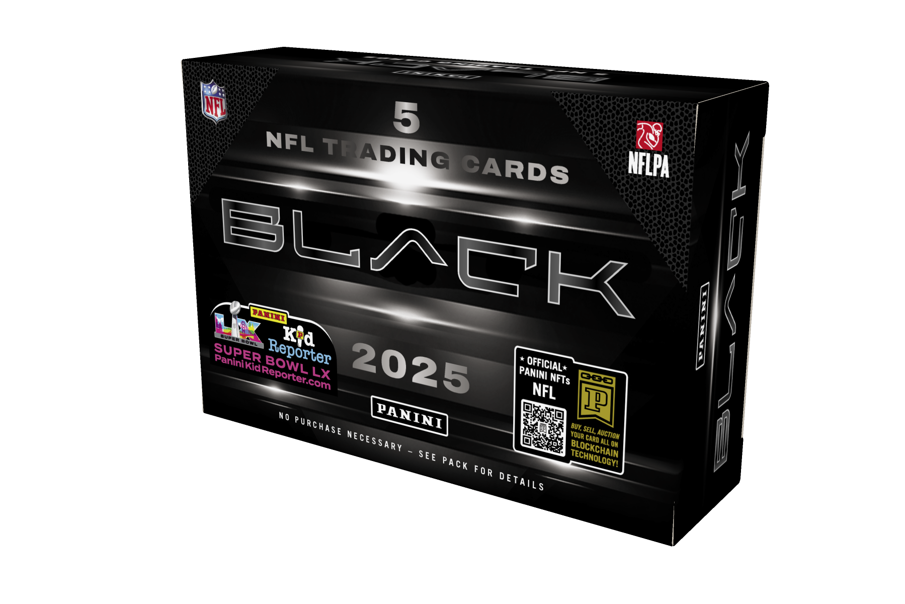 FOX -2025 Panini Black Football Hobby Box