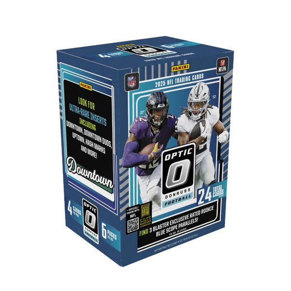 FOX -2025 Panini Donruss Optic Football Hobby Blaster Box