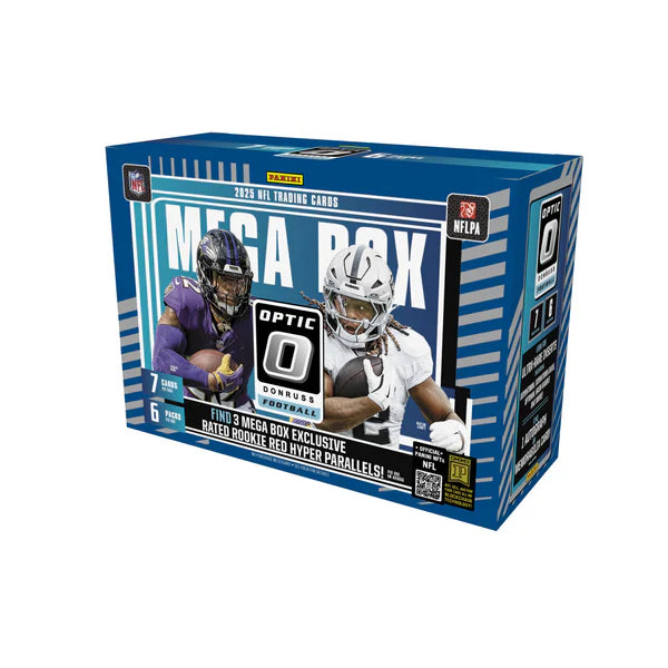 FOX -2025 Panini Donruss Optic Football Hobby Mega Box