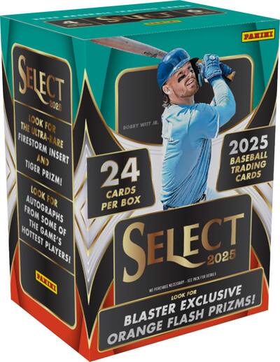 FOX -2025 Panini Select Baseball Blaster Box