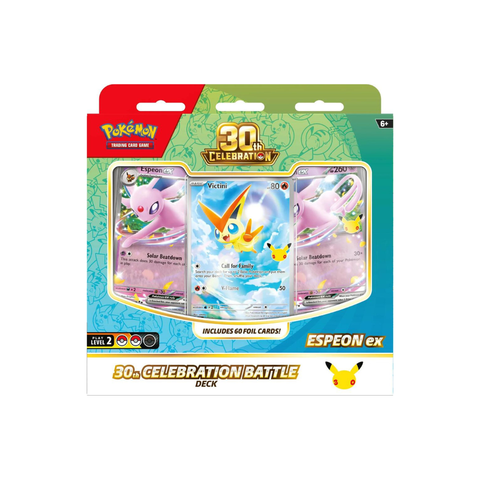 Pokemon: 30th Celebration Battle Deck [Espeon ex]