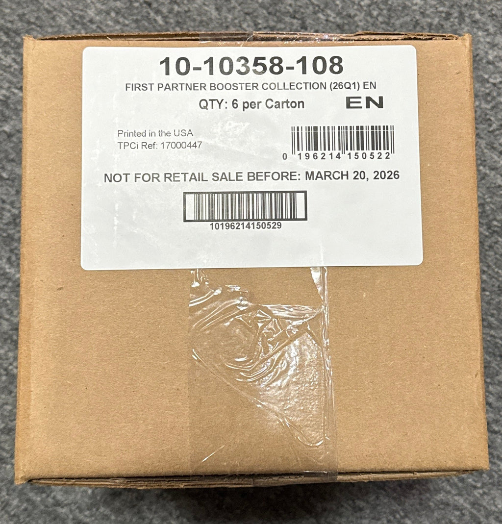 FOX -Pokemon: First Partner Illustration Collection, Series 1 (Sealed Case, 6 Box)