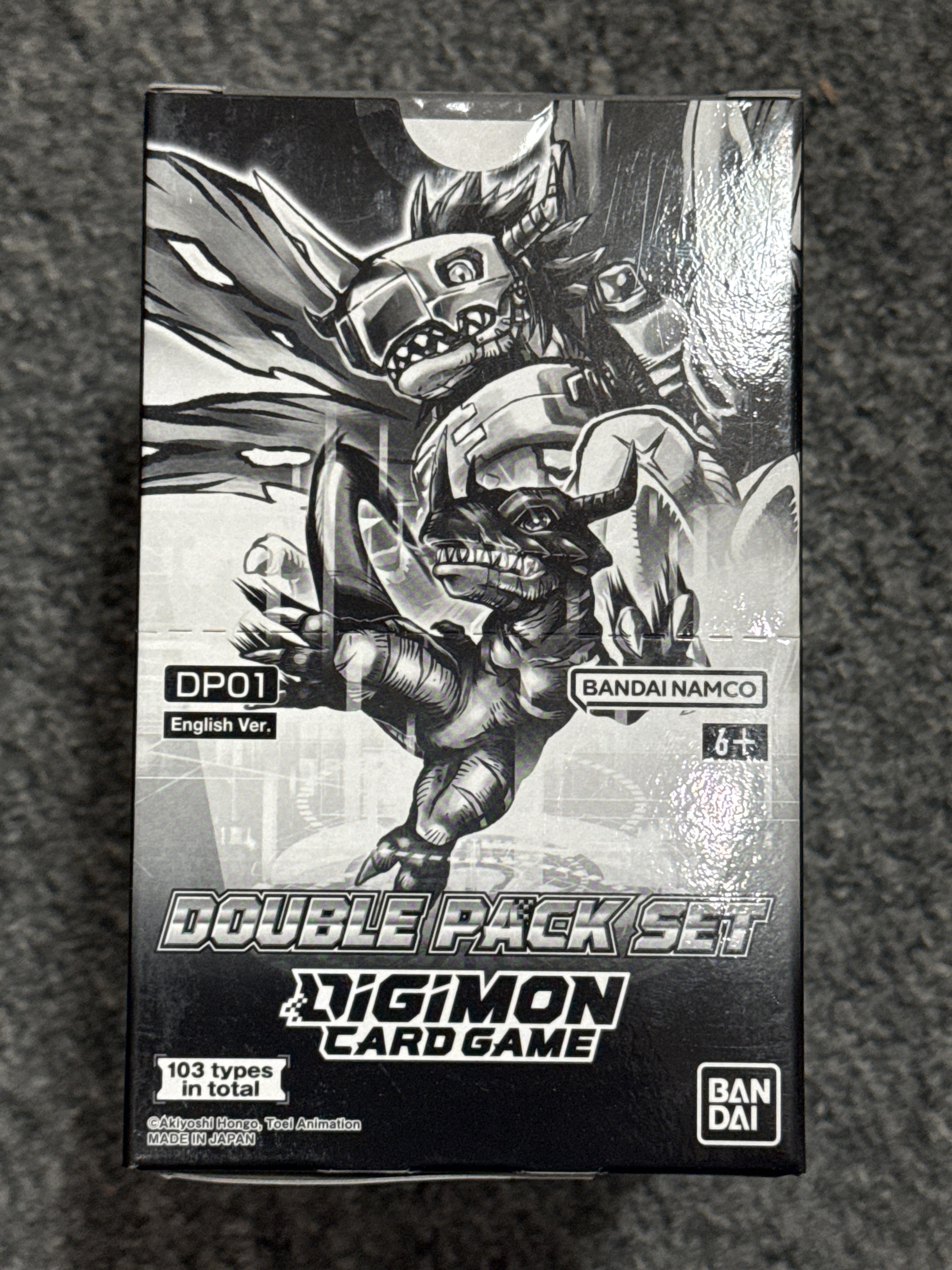 FOX -Digimon: Double Pack Set DP01 (Sealed Case, 6 Box)