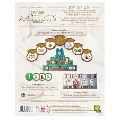 FOX -7 Wonders Architect: Medals Expansion