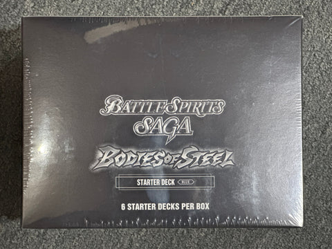 Battle Spirits Saga: Bodies of Steel Starter Deck (Sealed Case, 6 Box)