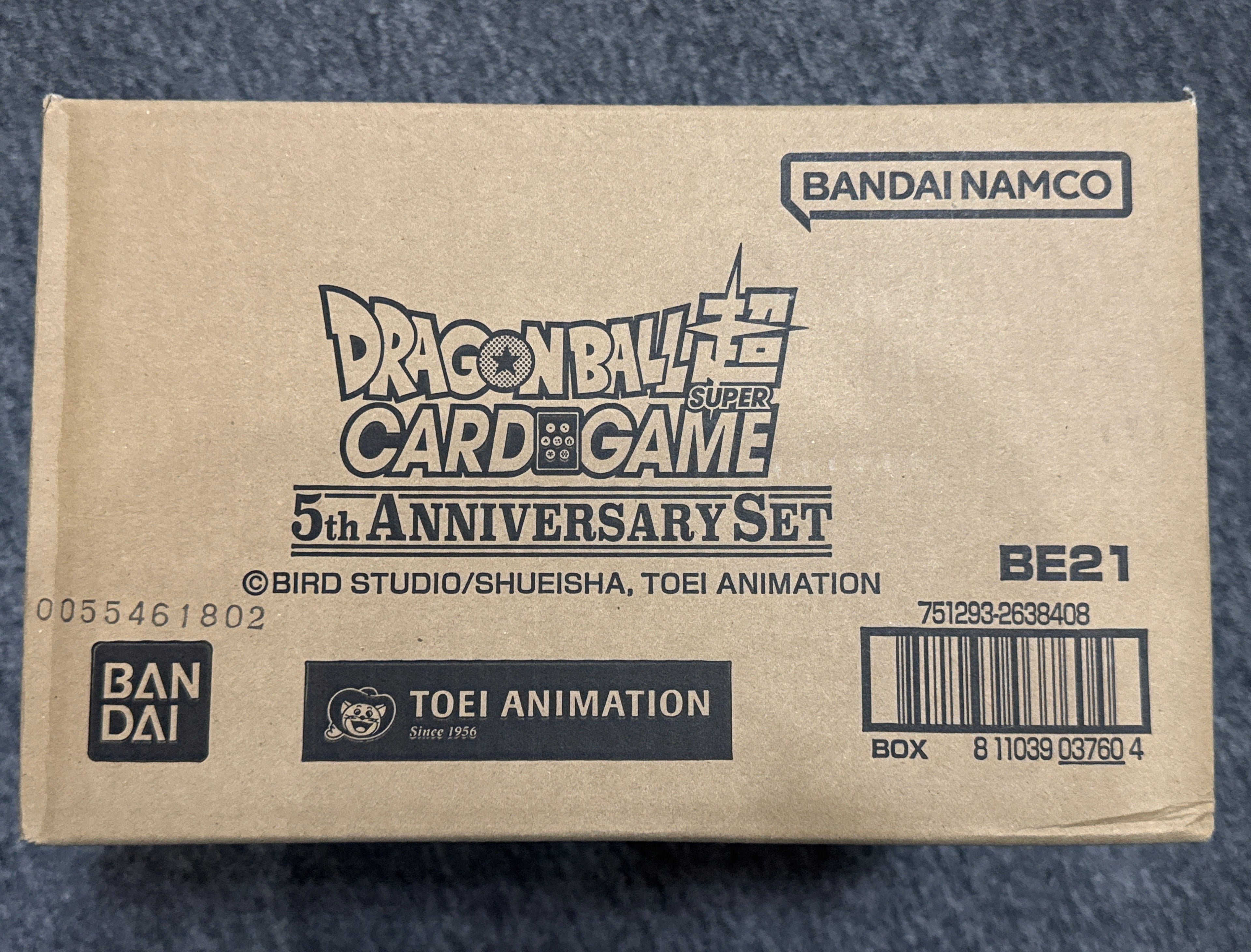 FOX -Dragon Ball Super: 5th Anniversary Set (Sealed Case, 4 Box)