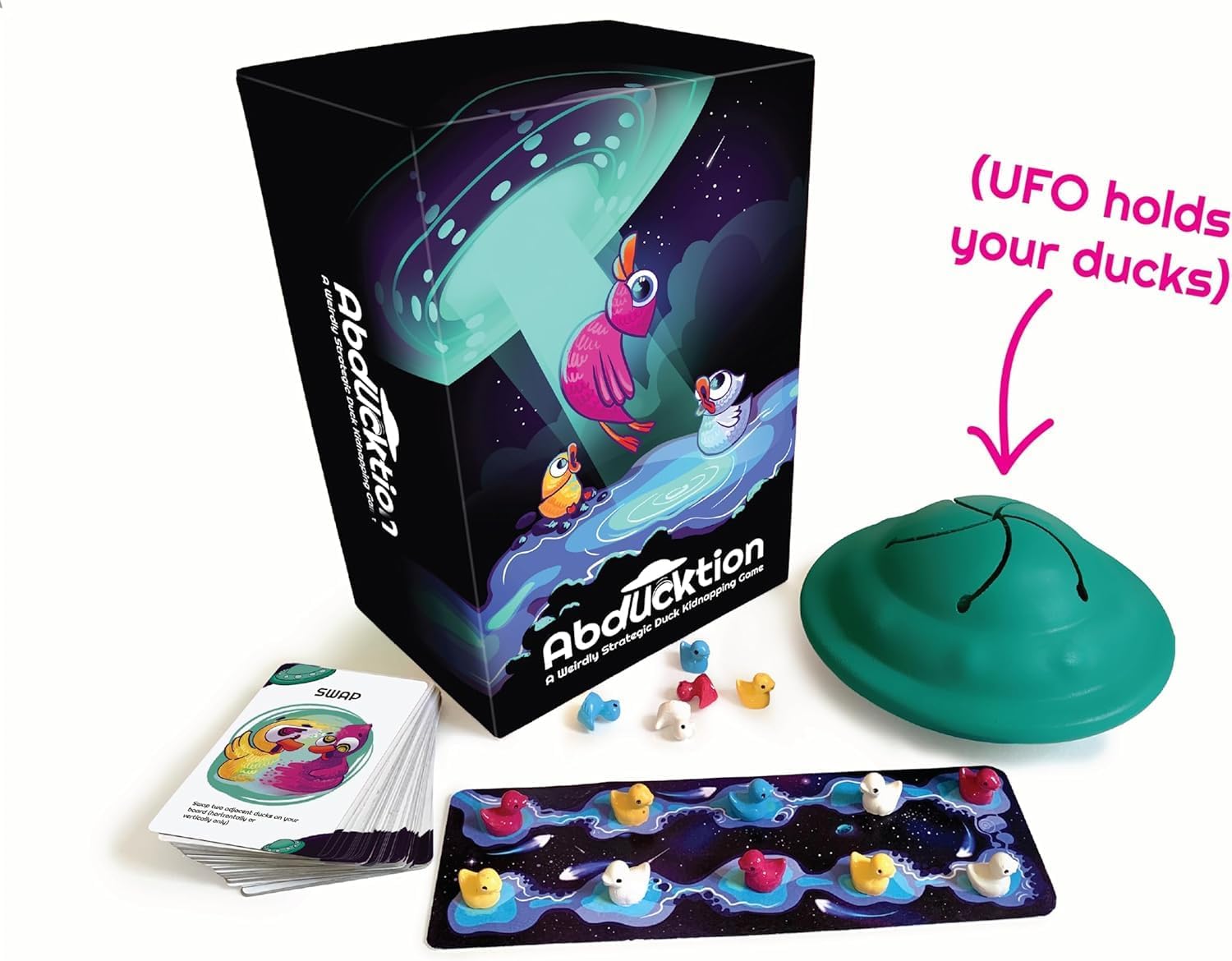 FOX -Abducktion: Base Game + IntergalacDuck Expansion