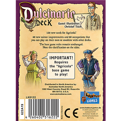 FOX -Agricola: Dulcinaria Deck