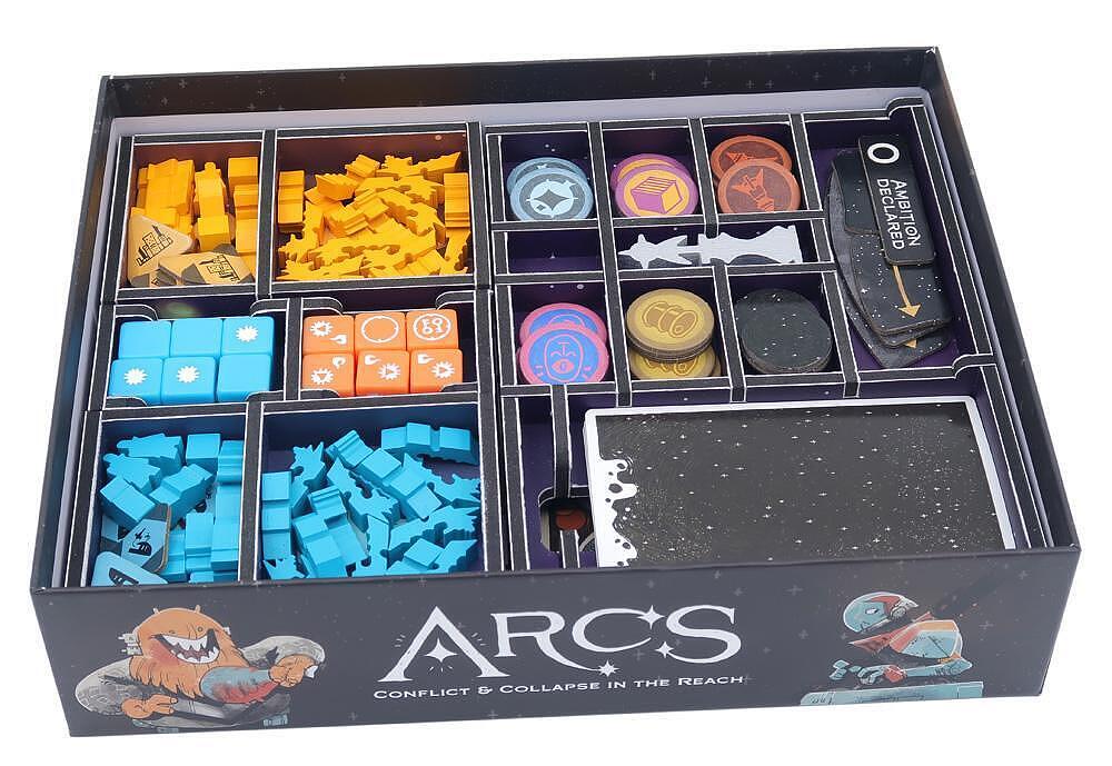 FOX -Arcs Folded Space Box Insert