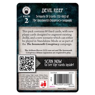 FOX -Arkham Horror: The Card Game - Devil Reef: Mythos Pack