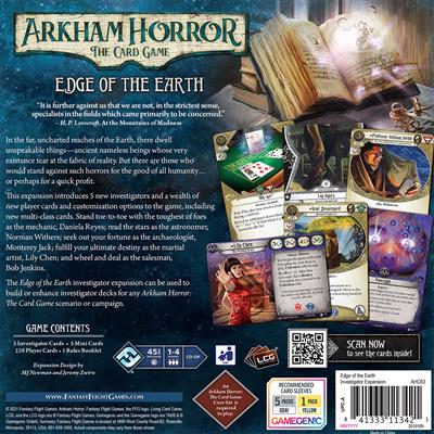 FOX -Arkham Horror: The Card Game - Edge of the Earth: Investigator Expansion