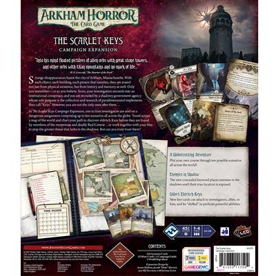 FOX -Arkham Horror: The Card Game - The Scarlet Keys: Campaign Expansion