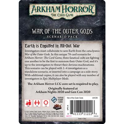 FOX -Arkham Horror: The Card Game - War of the Outer Gods: Scenario Pack