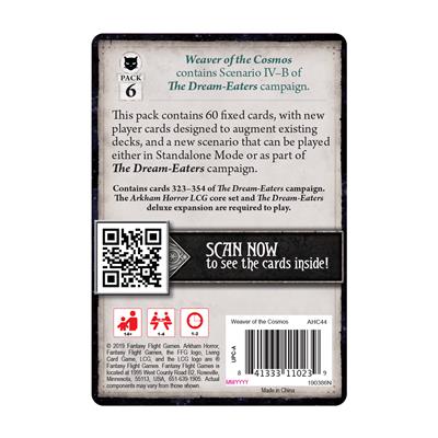 FOX -Arkham Horror: The Card Game - Weaver of the Cosmos: Mythos Pack