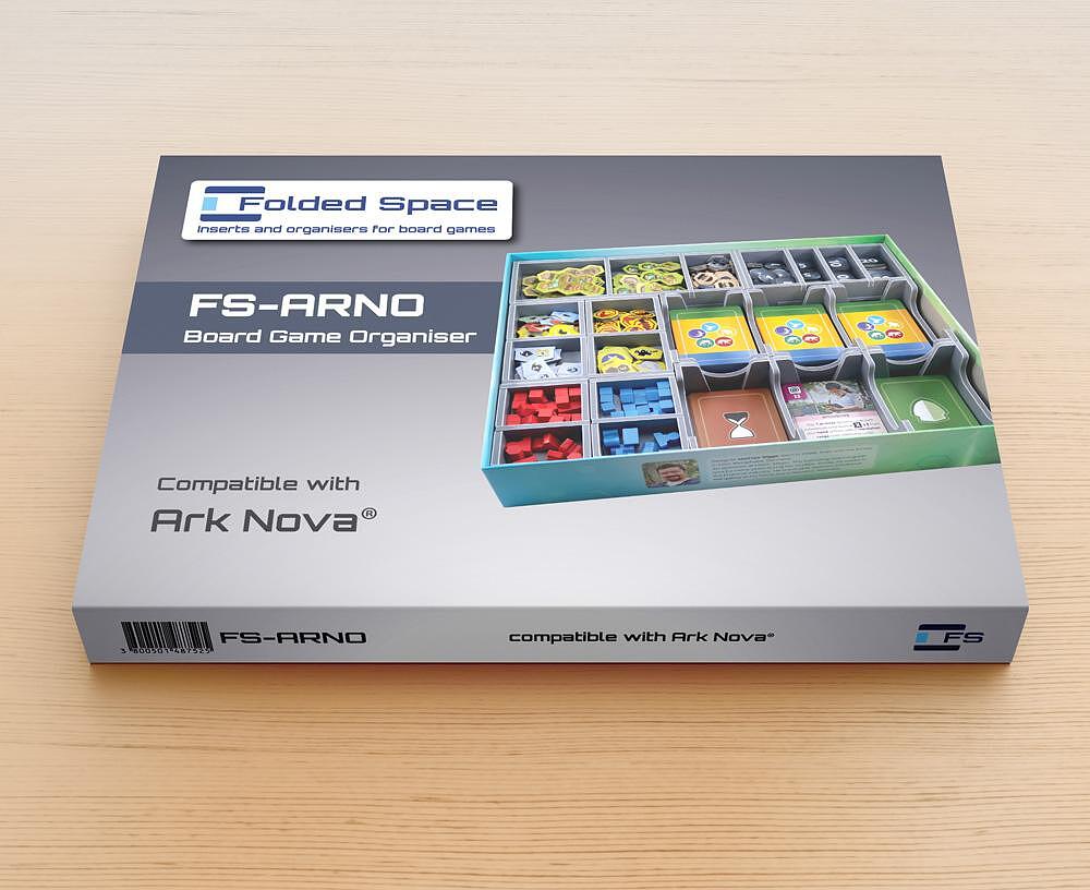 FOX -Ark Nova Folded Space Box Insert