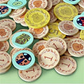 FOX -A Wild Venture - Wooden Tokens