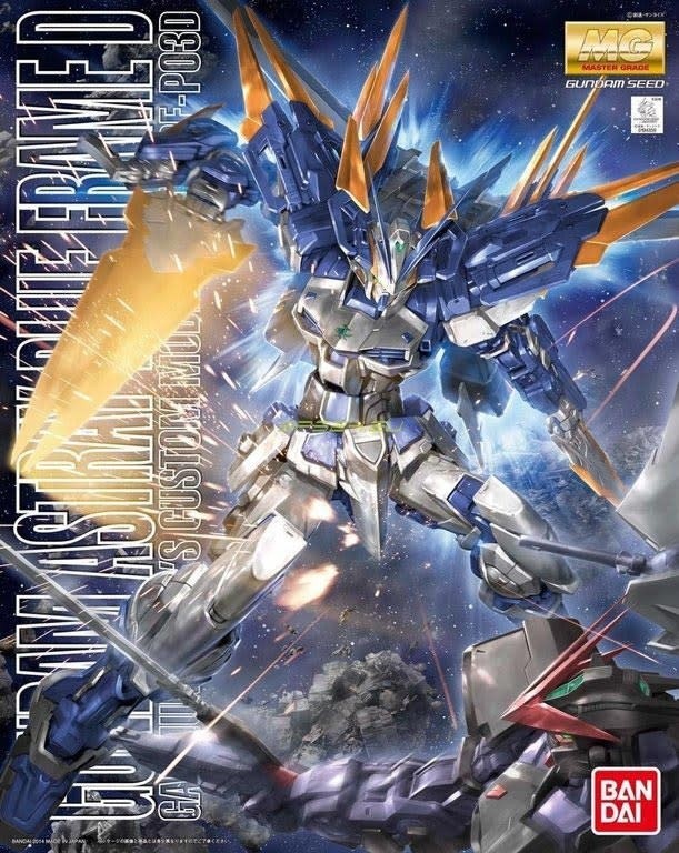 FOX -Bandai 1/100 MG MBF-P03D Gundam Astray Blue Frame D "Gundam SEED" Model Kit