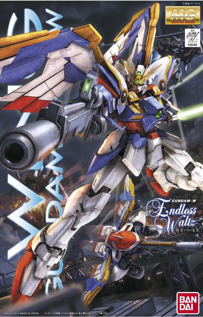 FOX -Bandai 1/100 MG Wing Gundam Endless Waltz Version "Gundam Wing" Model Kit