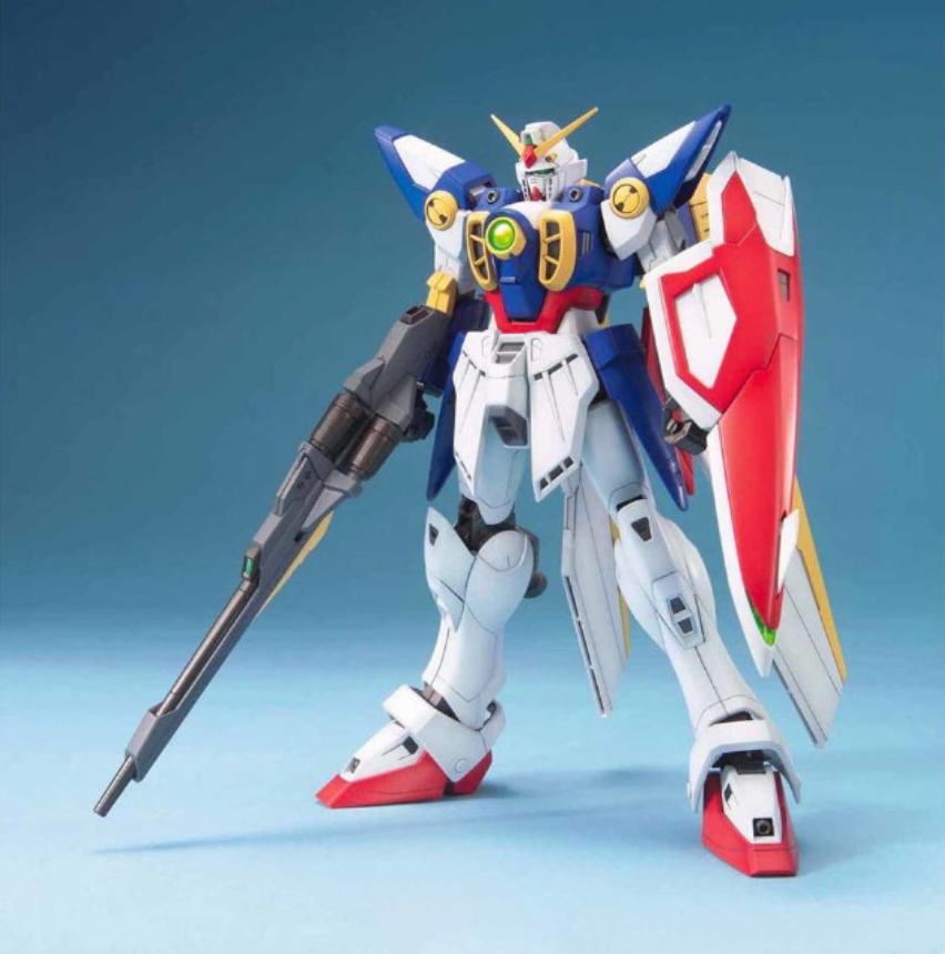 FOX -Bandai 1/100 MG Wing Gundam "Gundam Wing" Model Kit