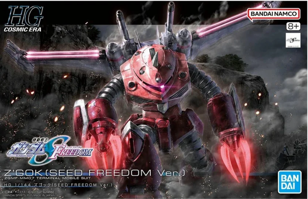 FOX -Bandai 1/144 HGCE ZGMF-MM07 Z’Gok "Gundam SEED Freedom" Model Kit