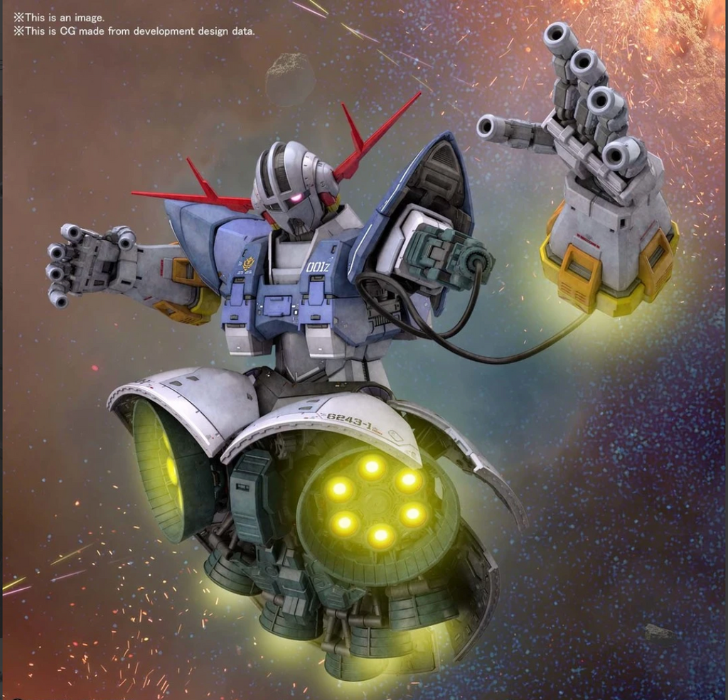 FOX -Bandai 1/144 RG MSN-02 Zeong "Mobile Suit Gundam" Model Kit