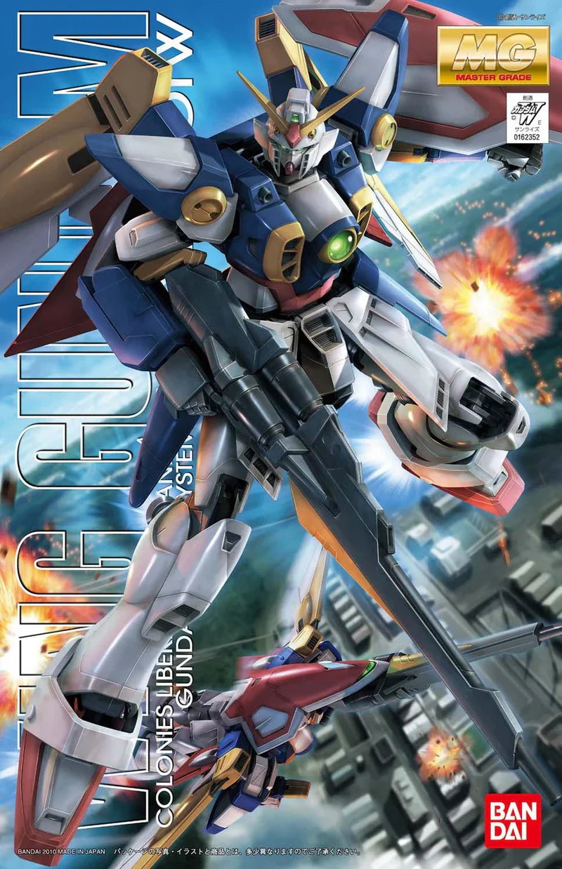 FOX -Bandai 1/100 MG Wing Gundam "Gundam Wing" Model Kit