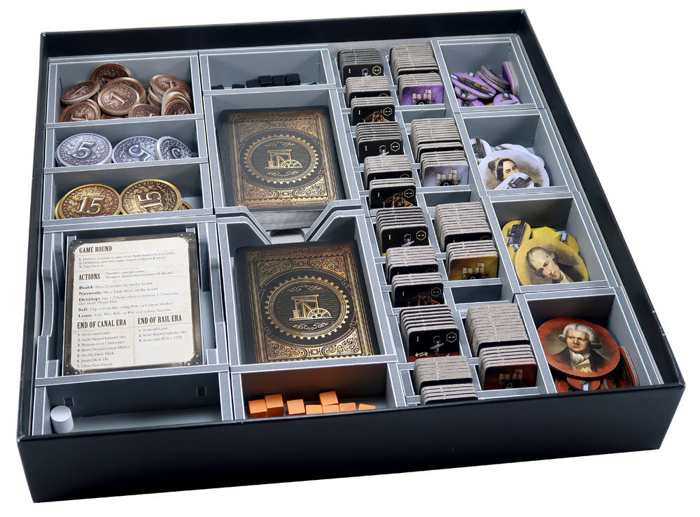 FOX -Brass Folded Space Box Insert
