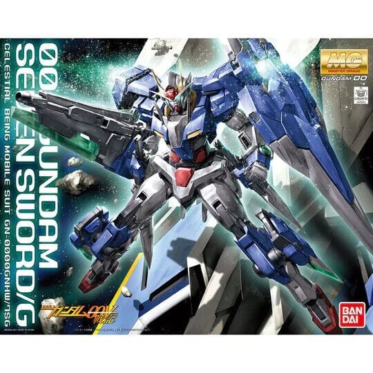 FOX -Bandai 1/100 MG 00 Gundam Seven Sword/G "Gundam 00" Model Kit