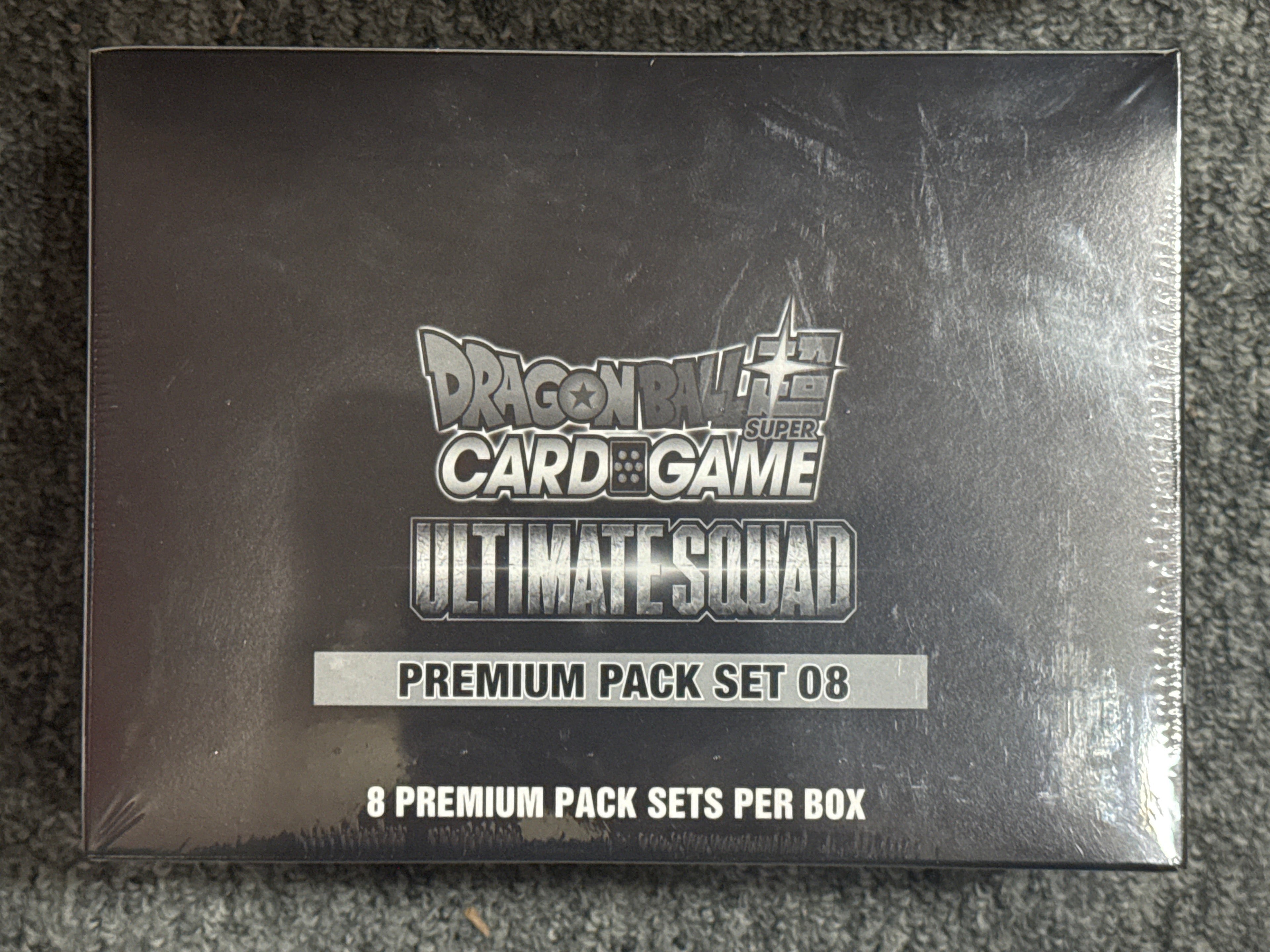 FOX -Dragon Ball Super: Ultimate Squad Premium Pack Set (Sealed Display, 8 Premium Pack Sets)