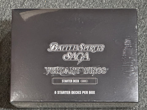 Battle Spirits Saga: Verdant Wings Starter Deck (Sealed Case, 6 Box)
