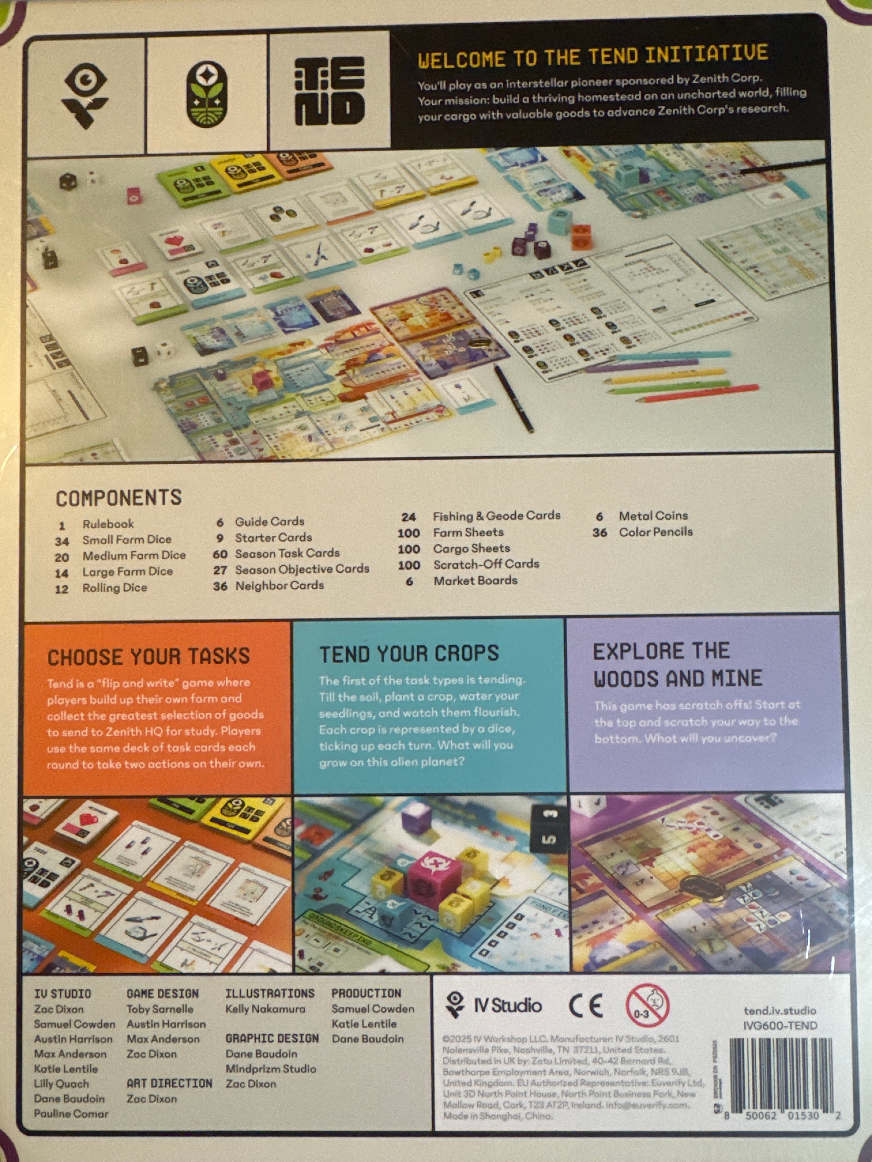 FOX -Tend + Kickstarter Extras