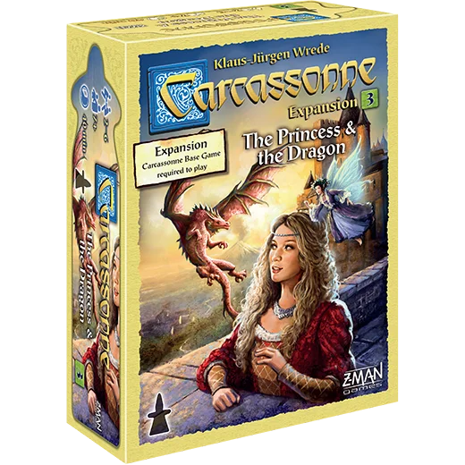 FOX -Carcassonne: Expansion 3 - Princess and The Dragon