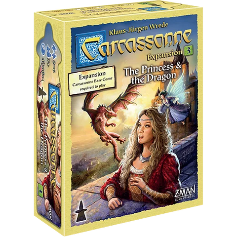 Carcassonne: Expansion 3 - Princess and The Dragon