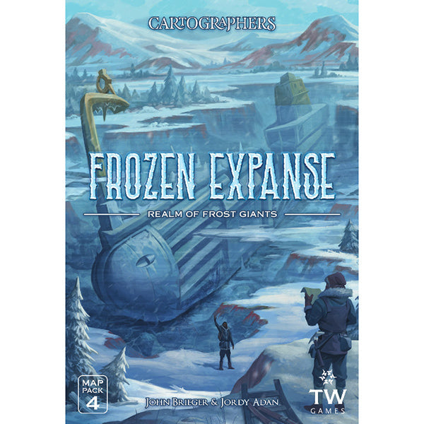 FOX -Cartographers Heroes: Map Pack 4 - Frozen Expanse - Realm of Frost Giants