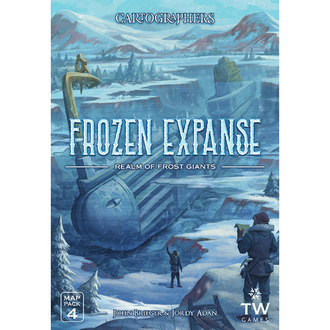 Cartographers Heroes: Map Pack 4 - Frozen Expanse - Realm of Frost Giants