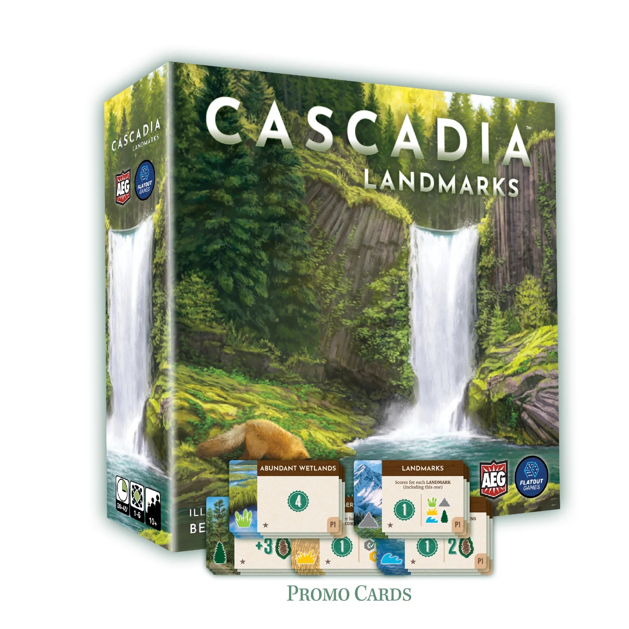 FOX -Cascadia: Landmarks Expansion - Kickstarter Edition