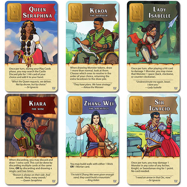 FOX -Castle Panic: Second Edition - Crowns and Quests Expansion