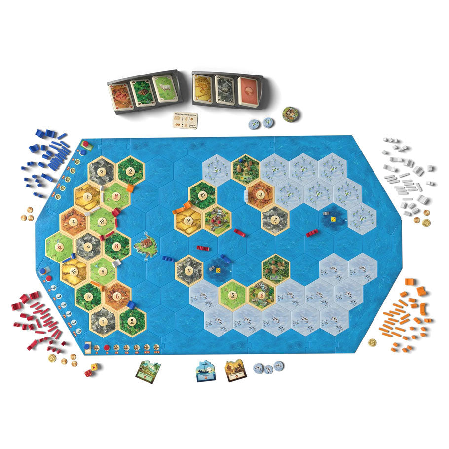 FOX -Catan: Explorers & Pirates Expansion 6th Edition
