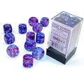 FOX -Chessex Nebula Nocturnal Blue Luminary 16 MM Set
