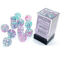 FOX -Chessex Nebula Wisteria White Luminary 16 MM Set
