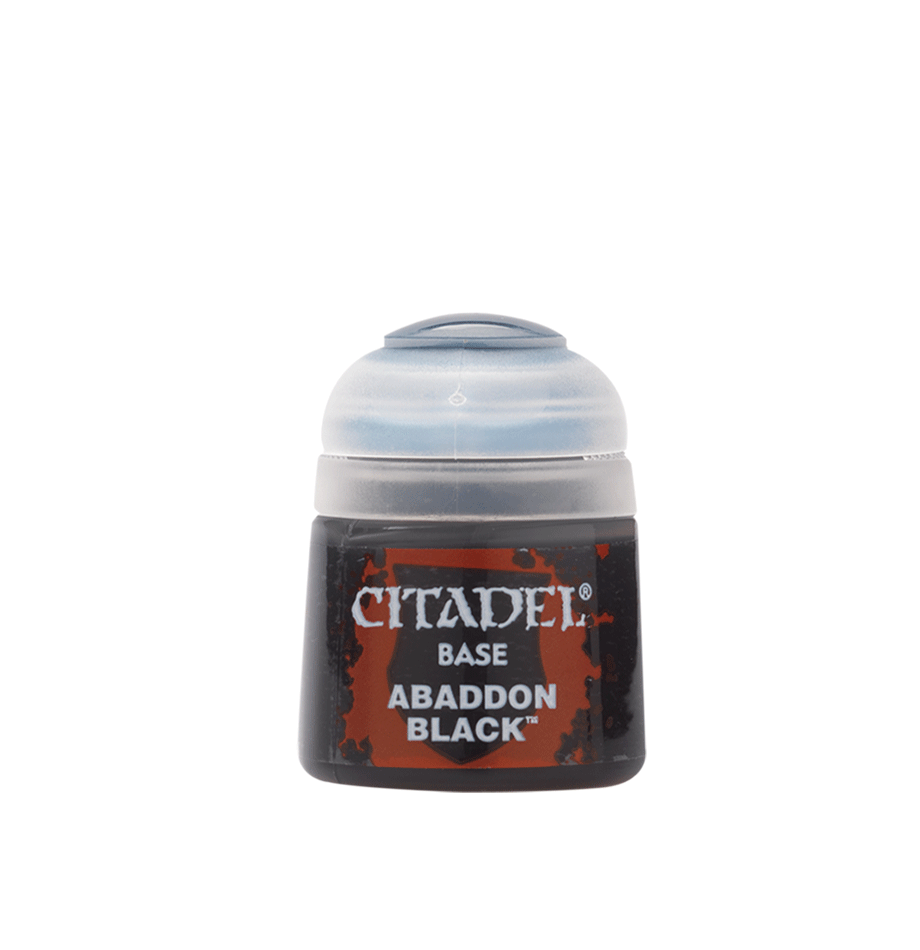FOX -Citadel Base Paint: Abaddon Black (12ml)