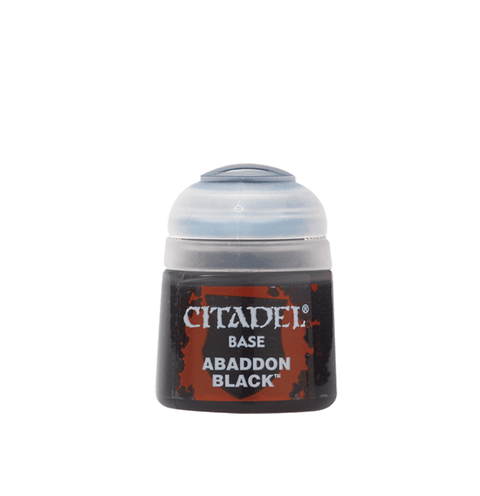 Citadel Base Paint: Abaddon Black (12ml)